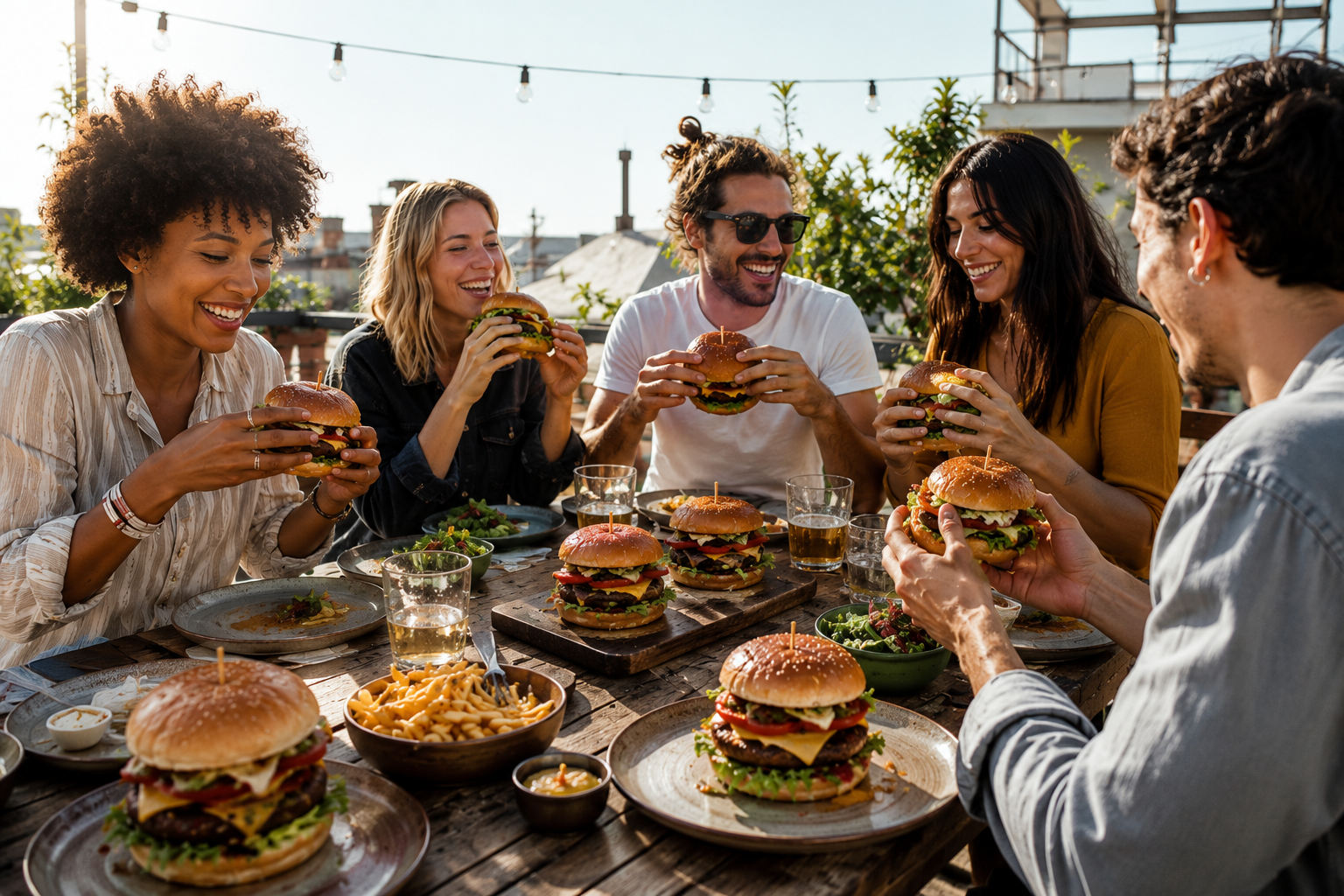Anlass | Freunde & Party | Build-your-own Burger