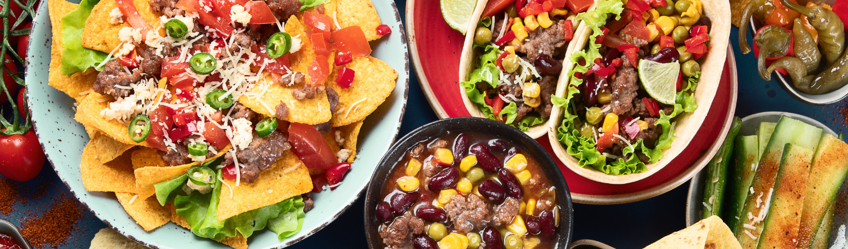ex Mex, Antipasti und Tapas – internationale Snacks & kleine Köstlichkeiten zum Teilen