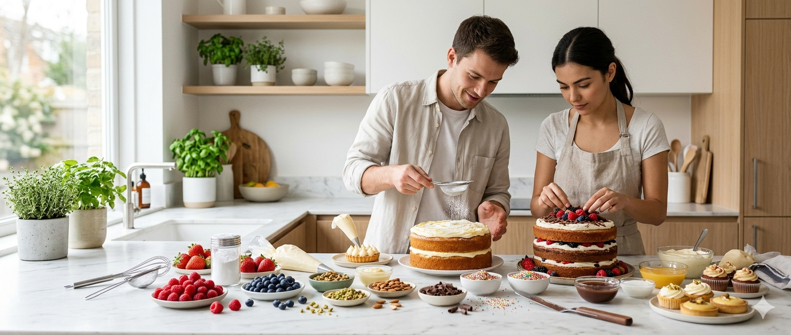 Dekore & Toppings für Kuchen & Desserts – liebevoll verzierte Backideen