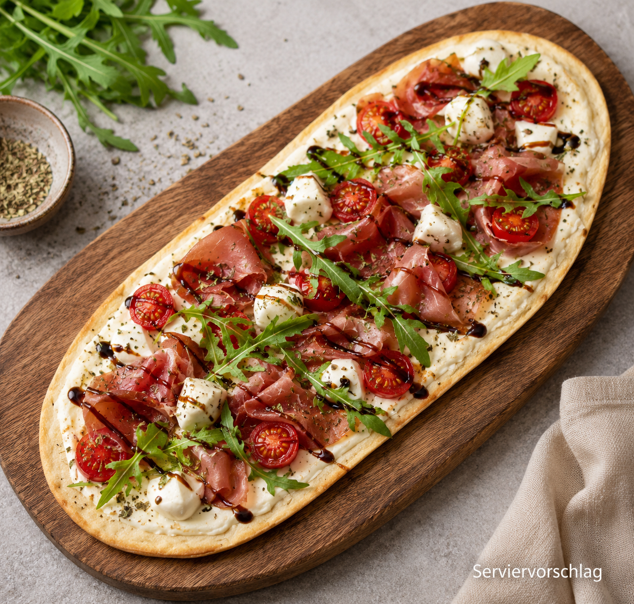 Flammkuchen-Teigboden "Premium", midsize