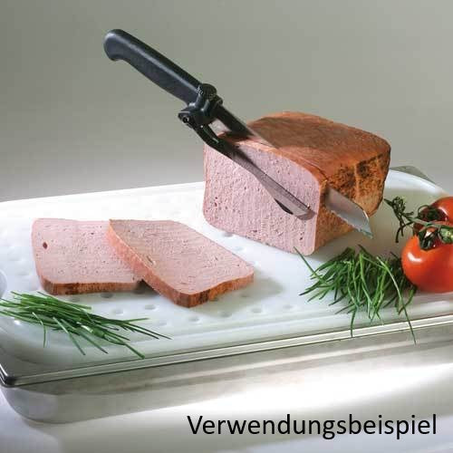 Wellenschliffmesser mit Abstandshalter