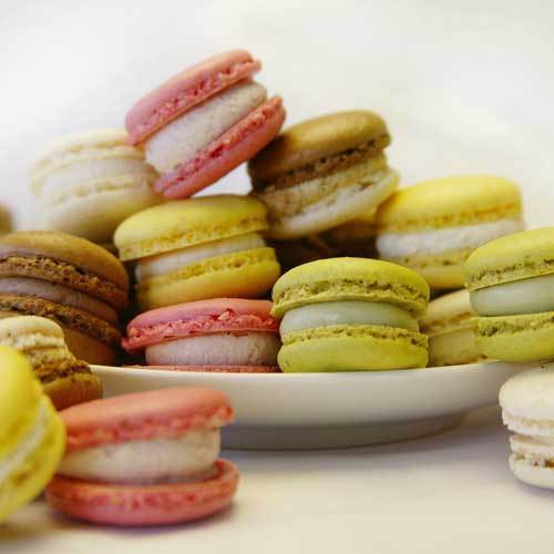 Mischkarton "Premium-Macarons N° 3", gefüllt