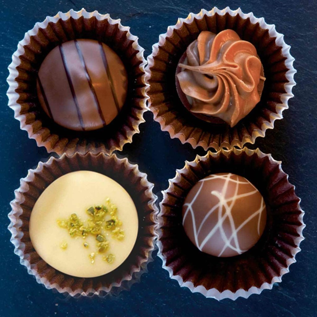 Mischkarton "Nougat-Pralinen"