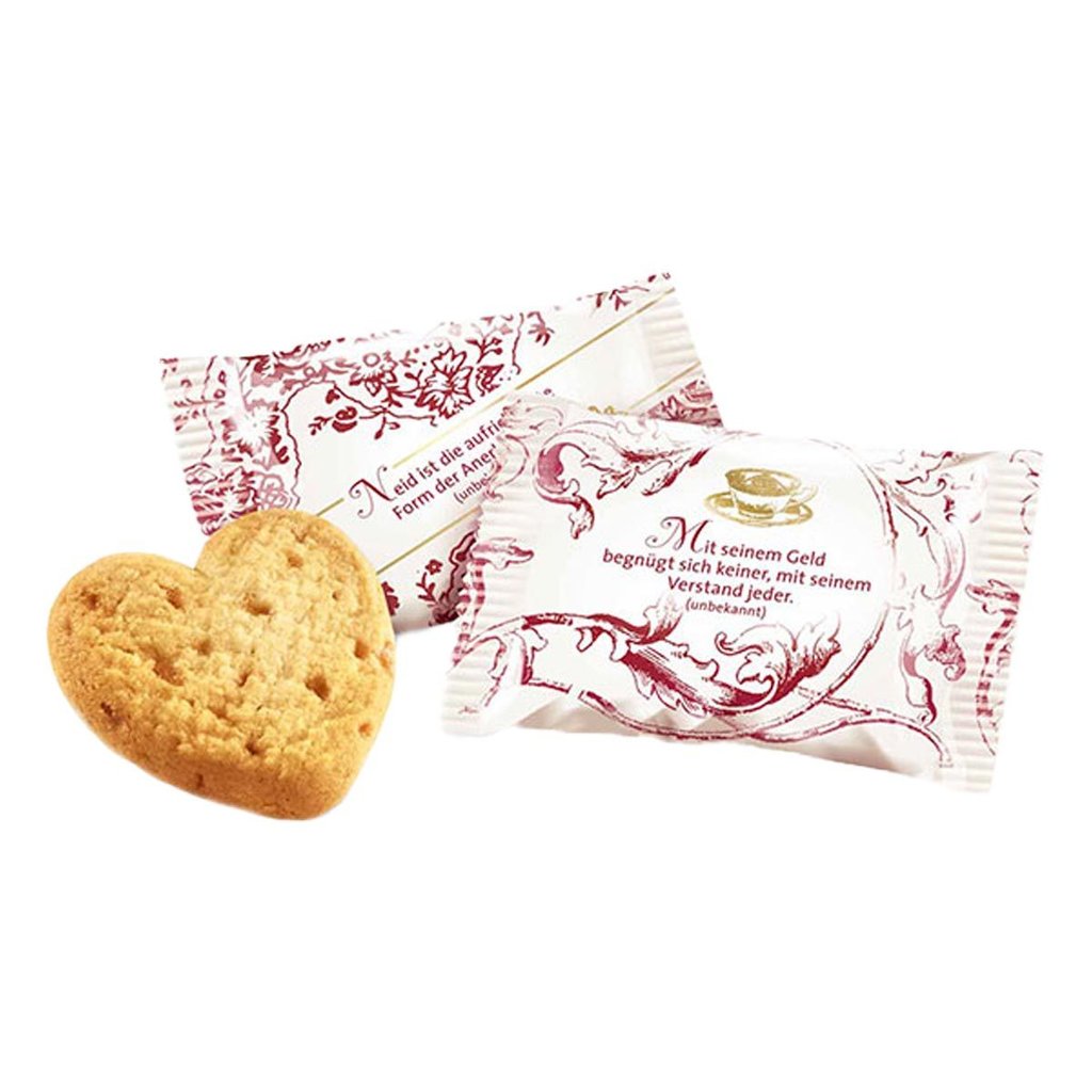 Coppenrath Cookie-Herzen Caramel, einzeln verpackt