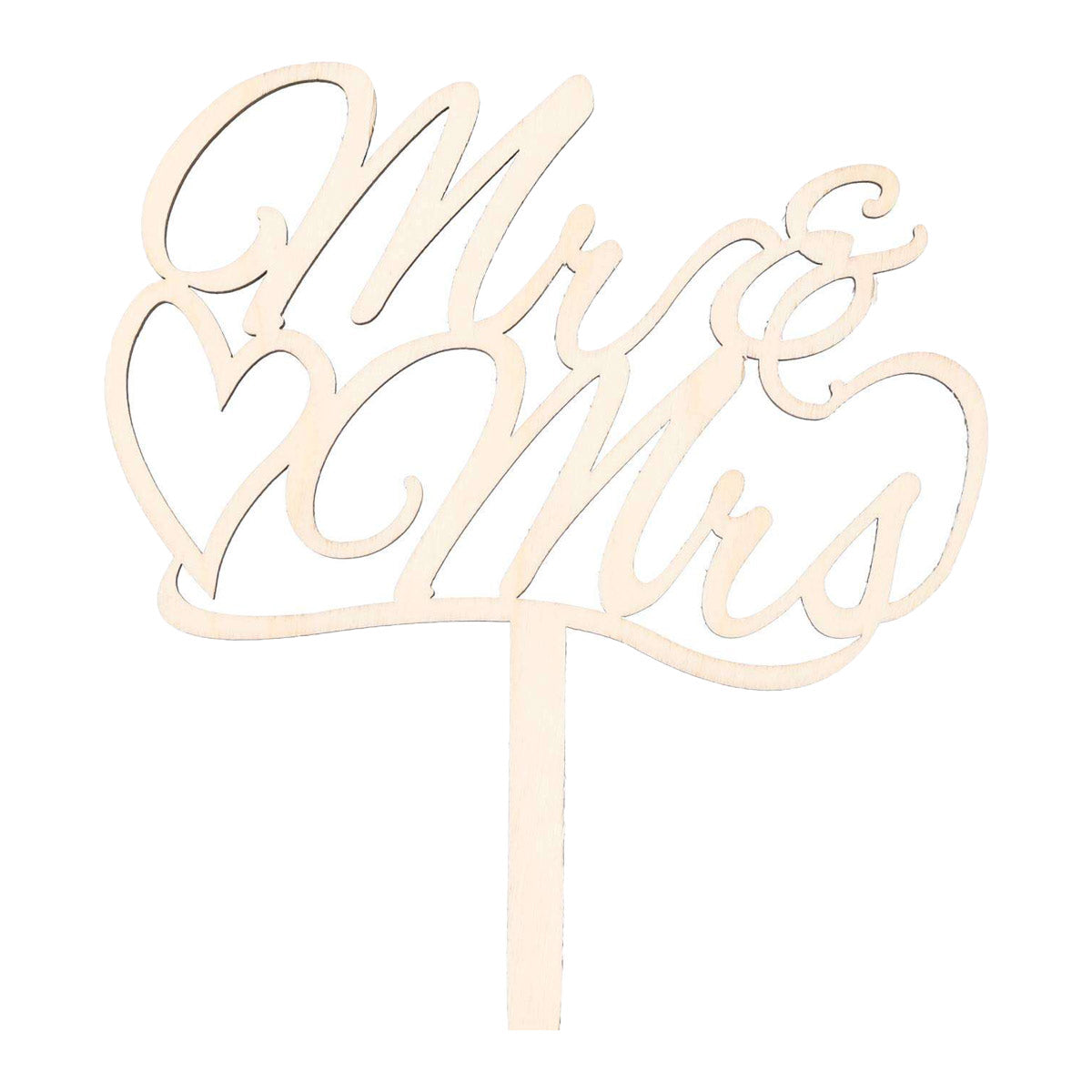 Cake-Topper, Holz