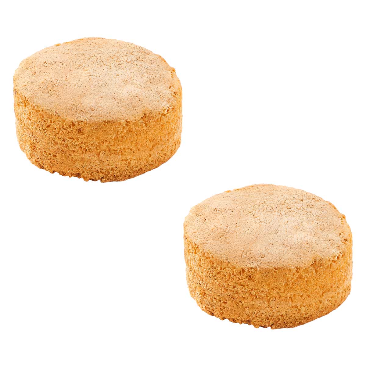 Pidy Mini-Biskuitboden rund, natur, Ø 5,5 cm