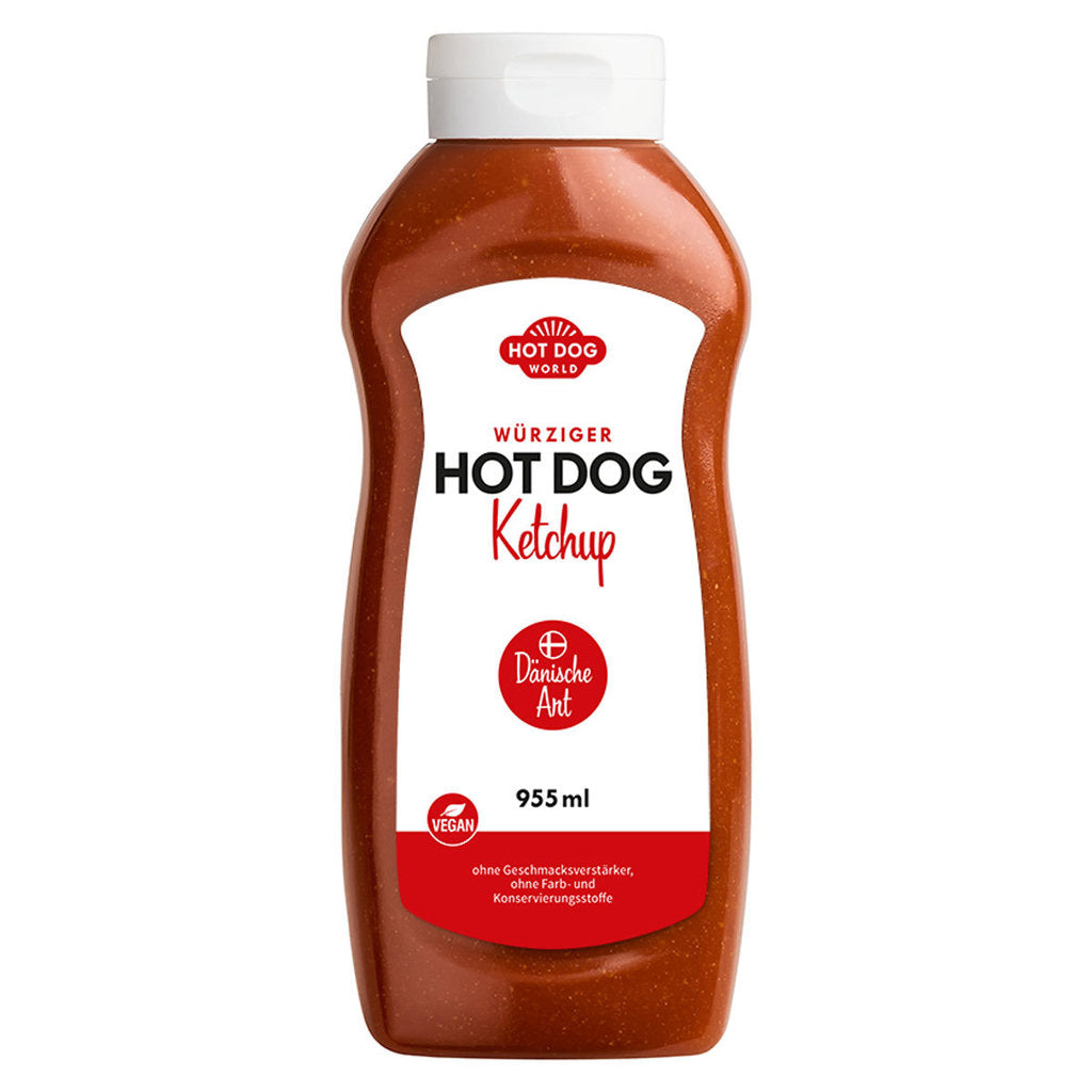 Hot Dog Ketchup "Dänische Art"