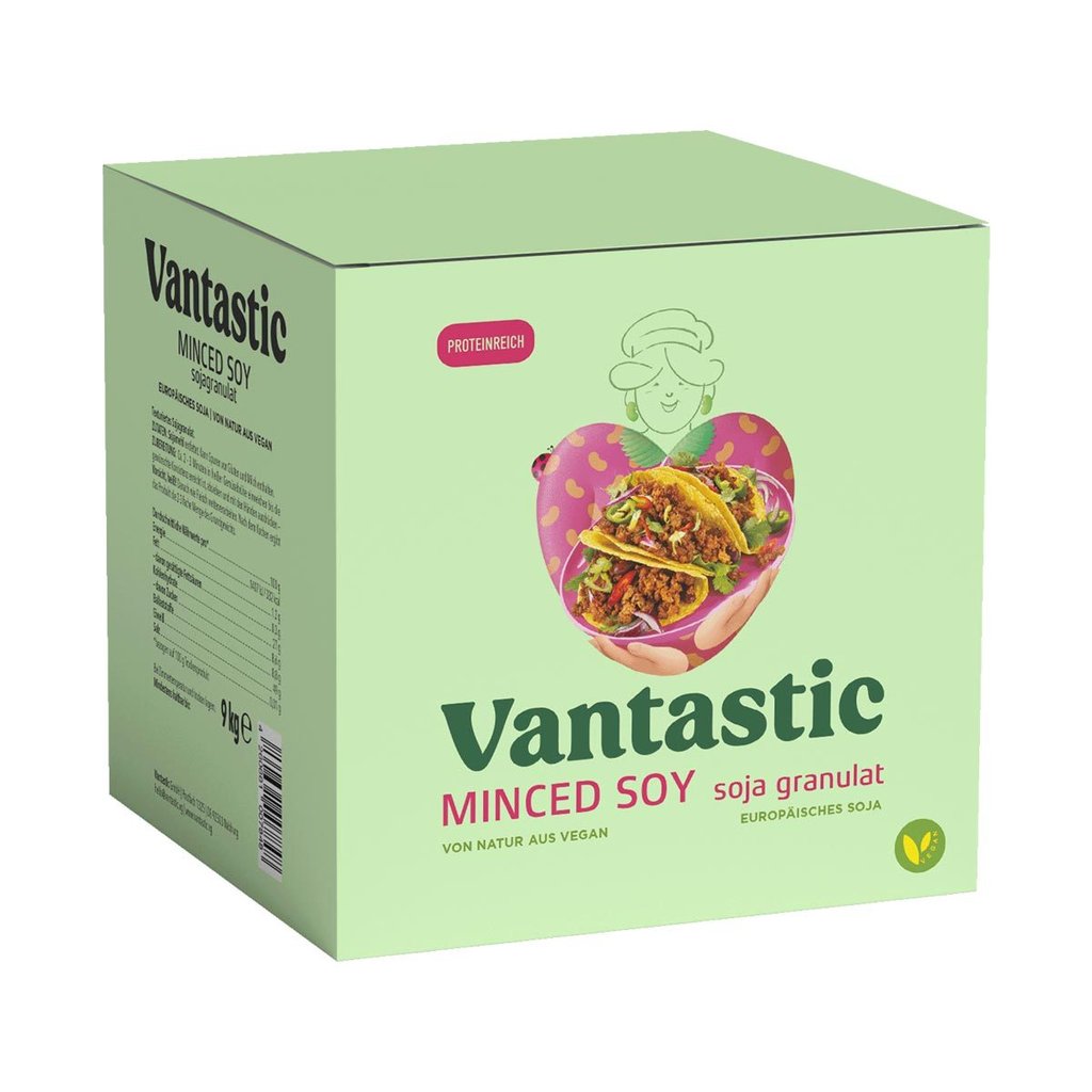 Vantastic "Minced Soy" Sojagranulat, 9 kg