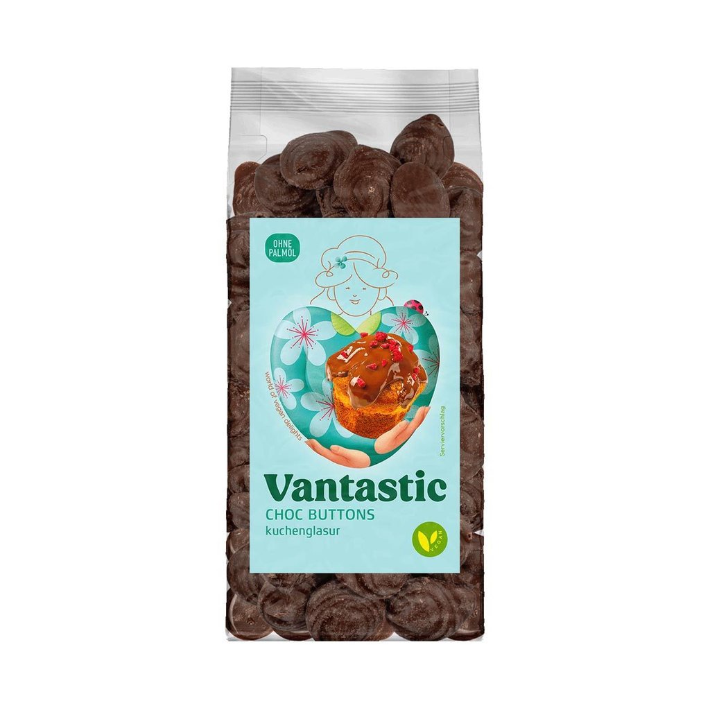 Vantastic Choc Buttons, vegan 500 g
