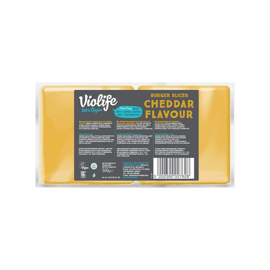 Violife Scheiben Cheddar Geschmack, vegan