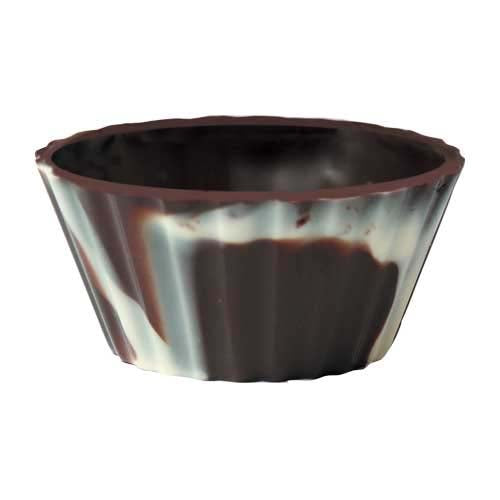 Schokoladen-Schale "Ballerina marbled"