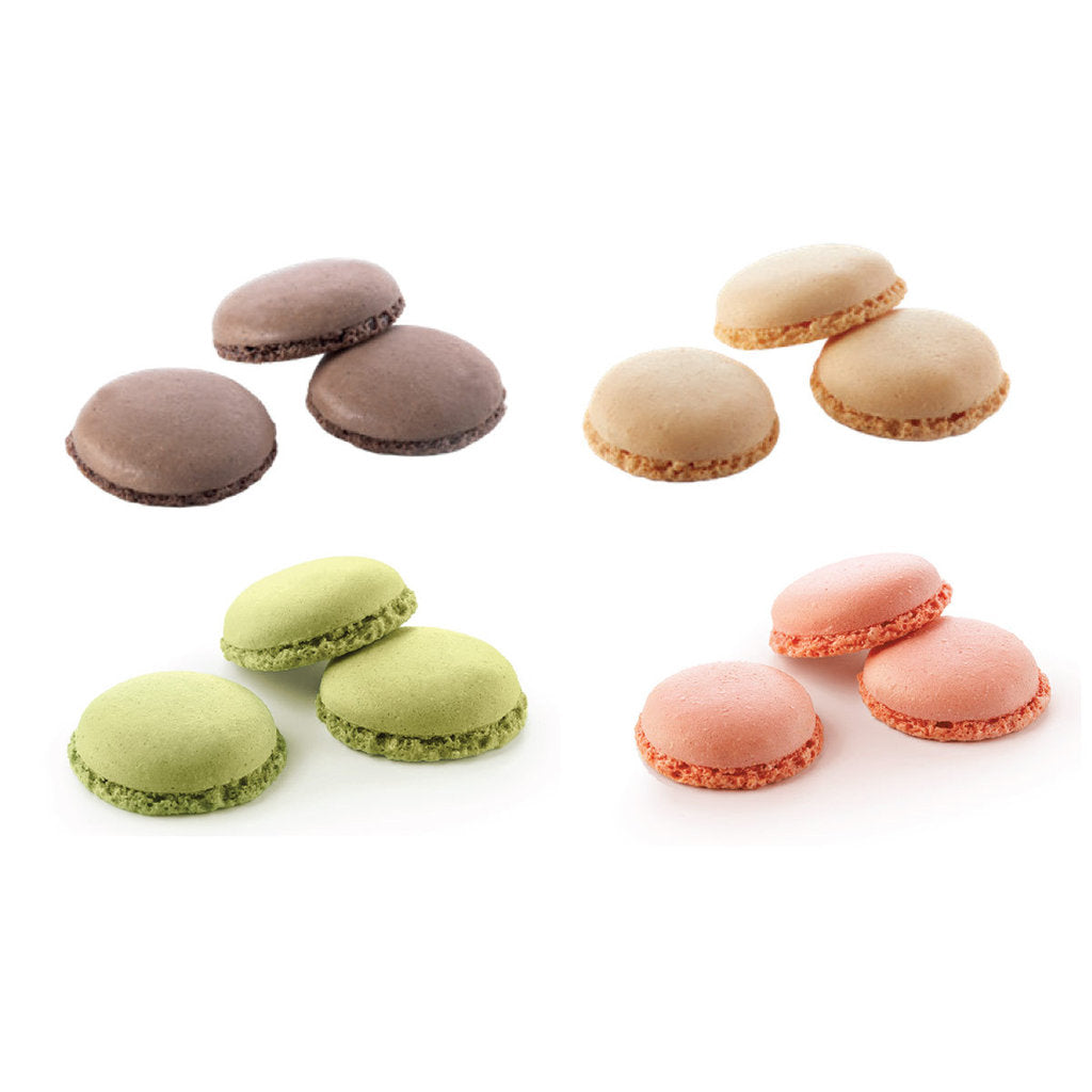 Macaron-Halbschalen "Patisserie Mix"