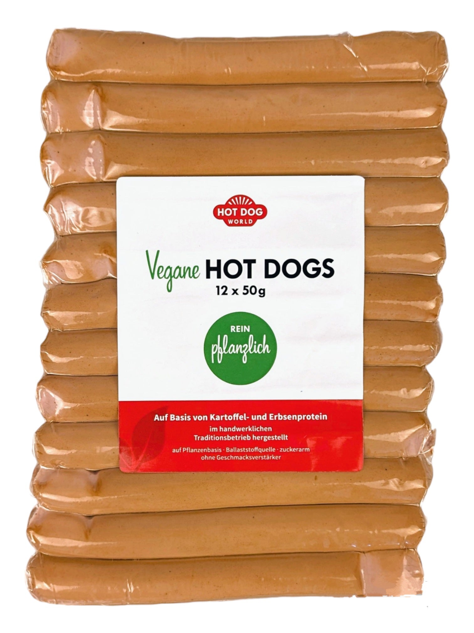 Hot Dog-Würstchen, vegan