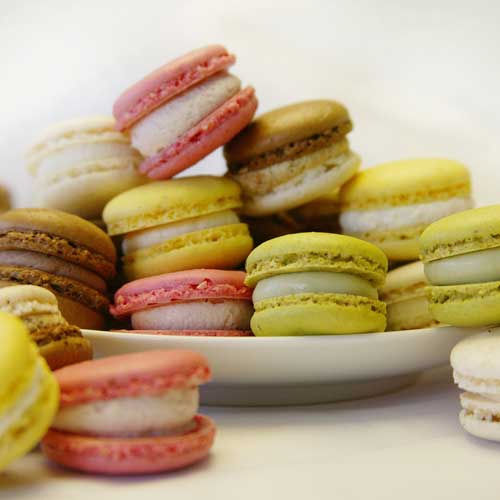 Premium-Macarons "Latte Macchiato"