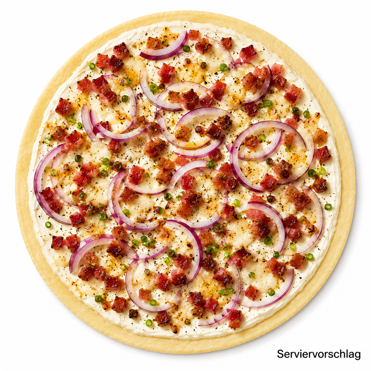 Flammkuchen-Teigboden "Premium", rund