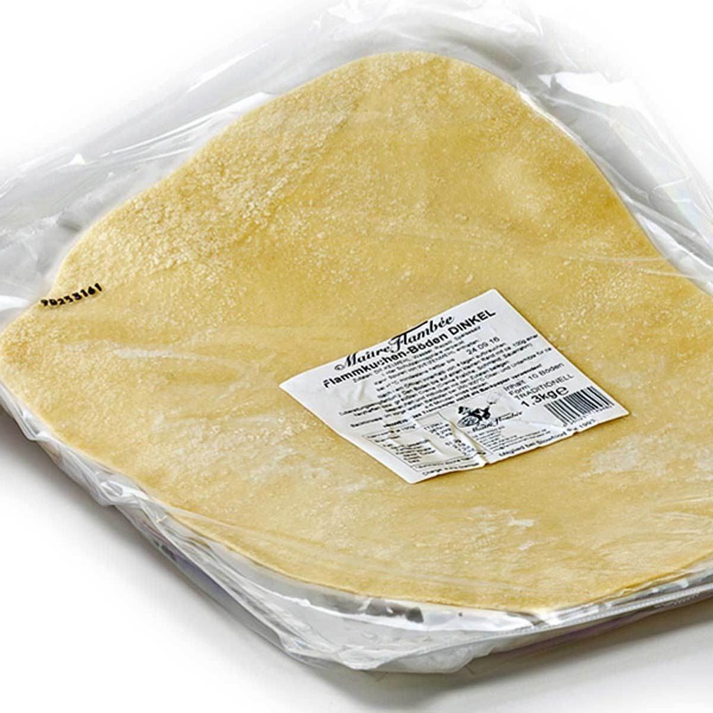 Flammkuchen-Teigboden "Rustikal" 38 x 28 cm