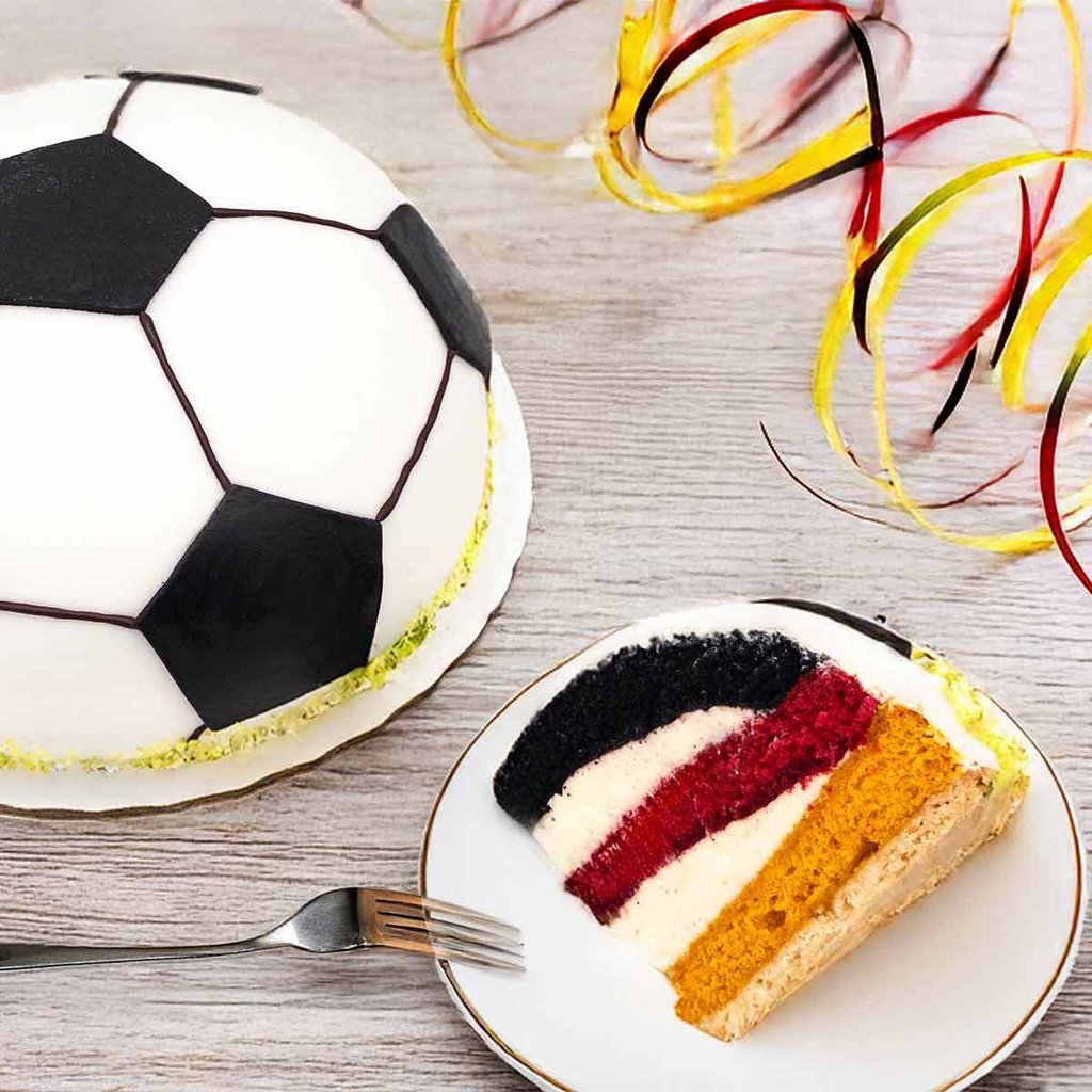 Motivtorte "Fußball"