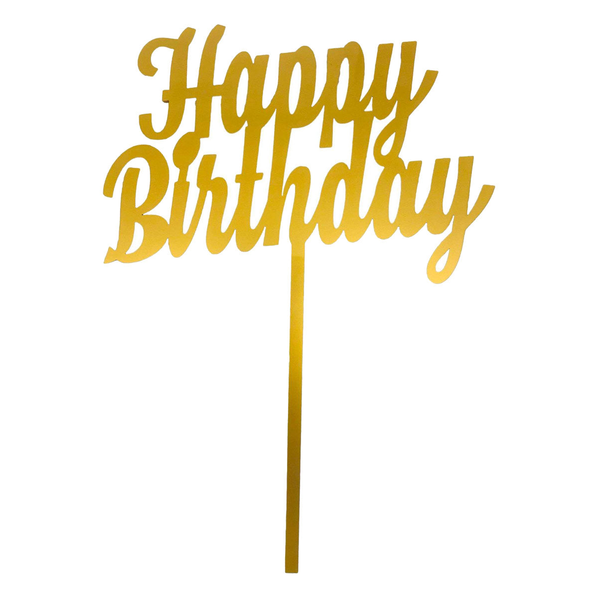 Cake-Topper "Happy Birthday"