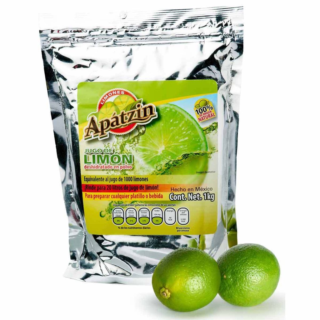 Reines Limettenpulver, 1 kg
