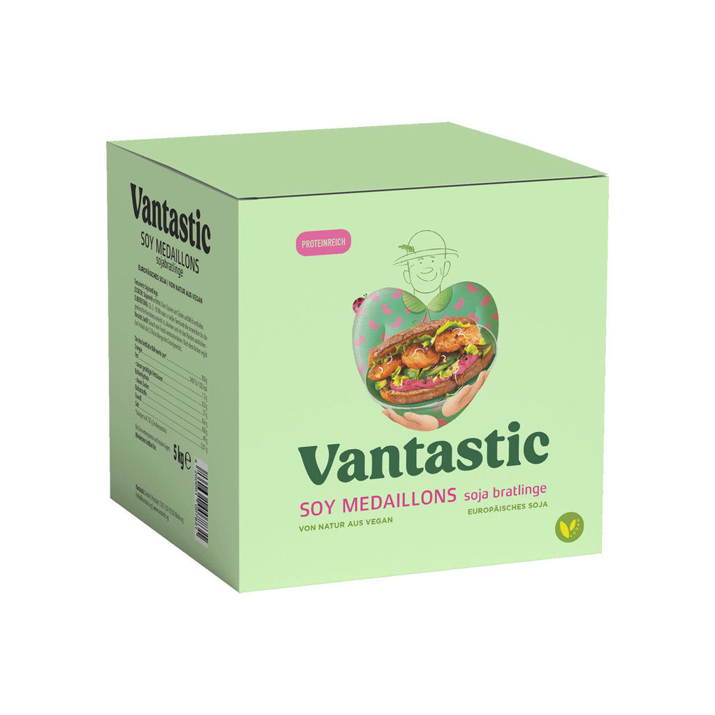 Vantastic "Soy Medaillons" Sojabratlinge, 5 kg