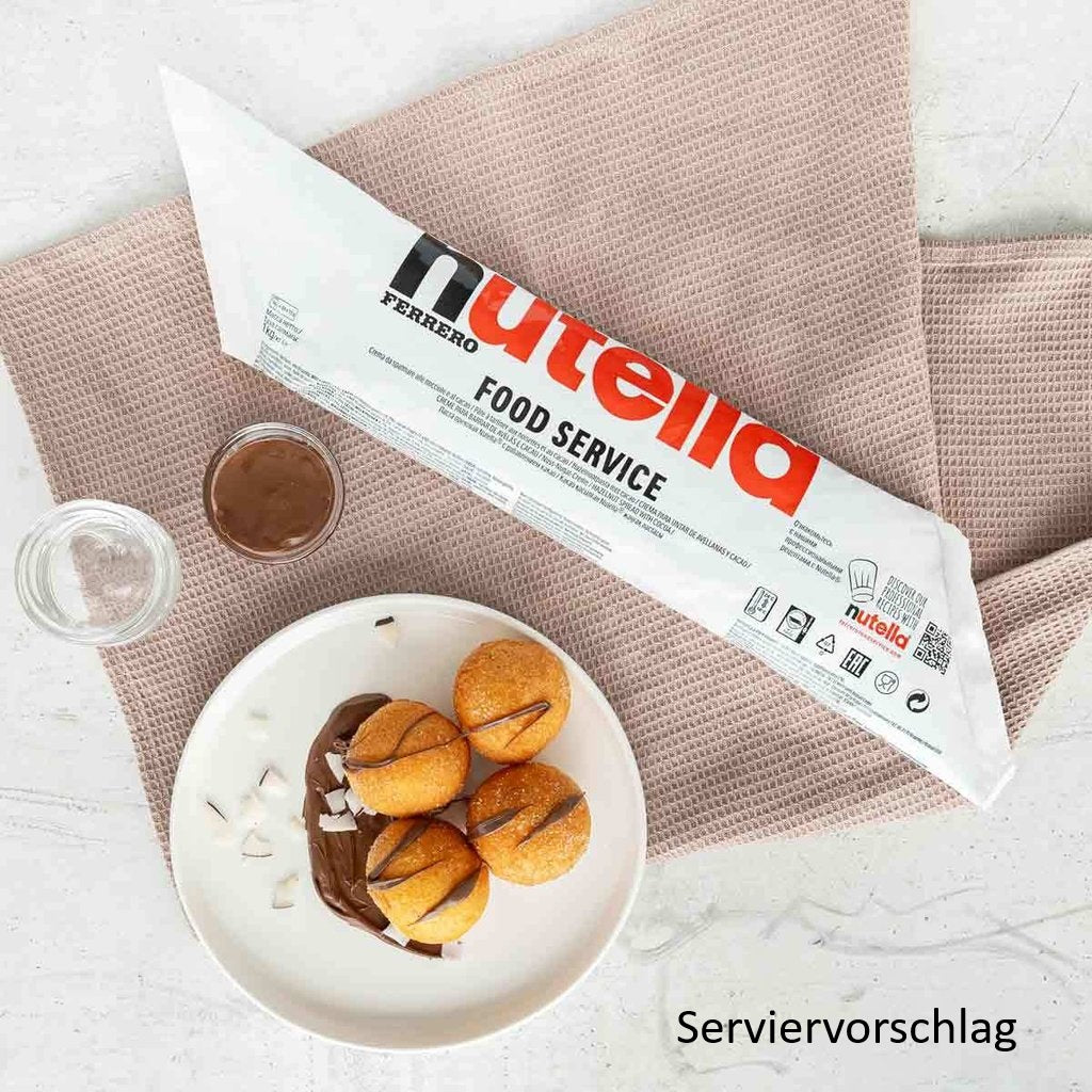 Nutella im Spritzbeutel
