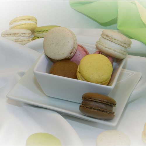 Premium-Macarons "Latte Macchiato"