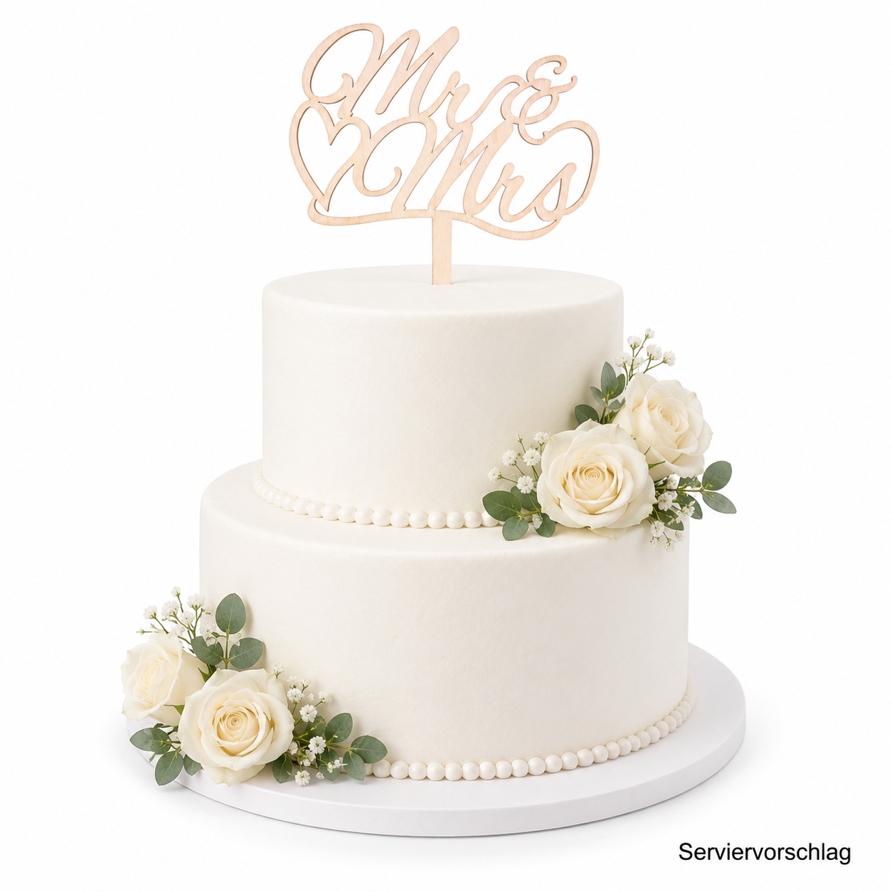 Cake-Topper, Holz