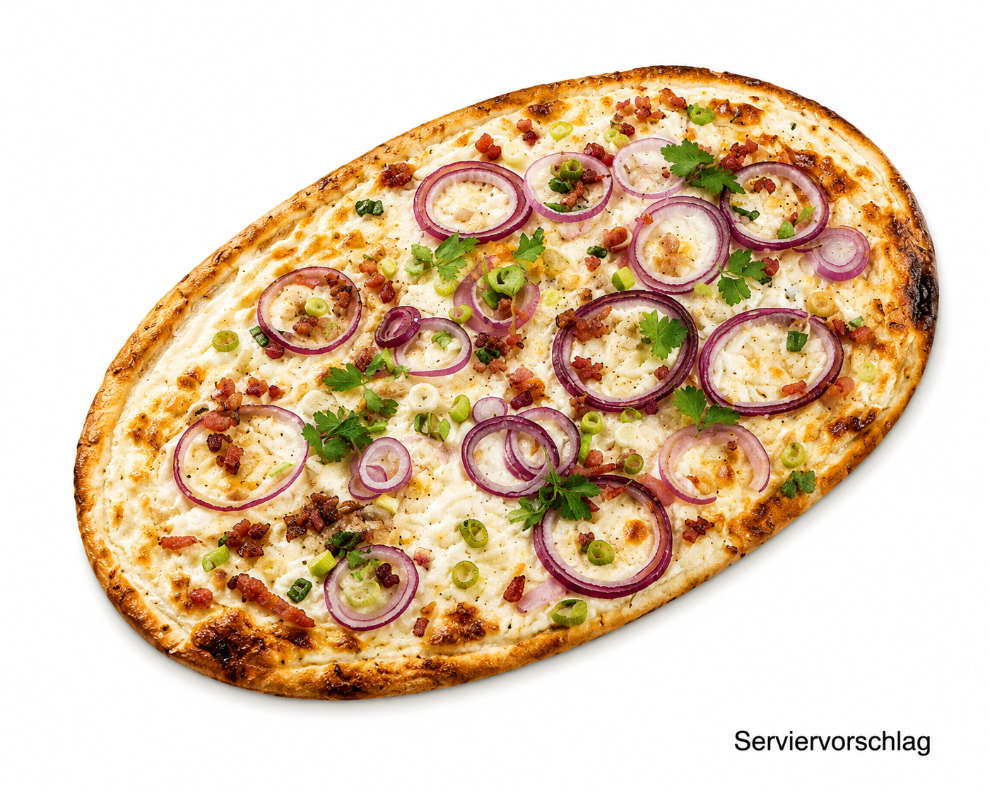 Flammkuchen-Teigboden "Premium", oval