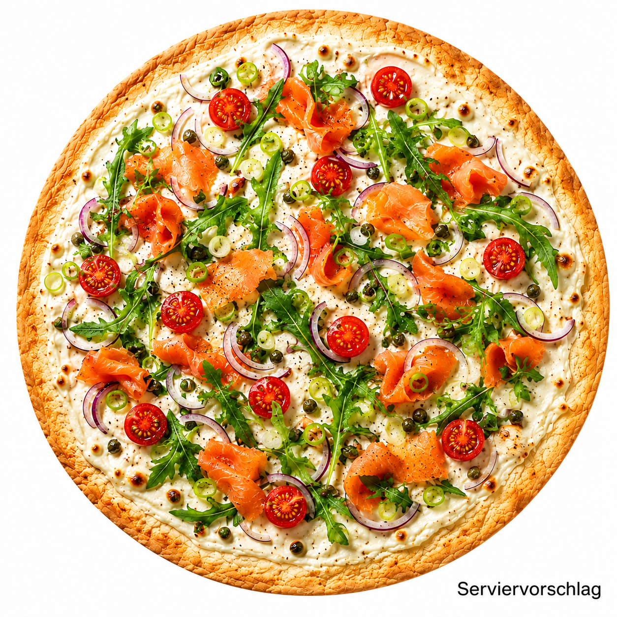 Flammkuchen-Teigboden, rund, Ø 30 cm